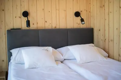 Łóżko lub łóżka w pokoju w obiekcie ChillZone-Hill