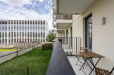Balkon lub taras w obiekcie RentPlanet - Przedmieście Oławskie