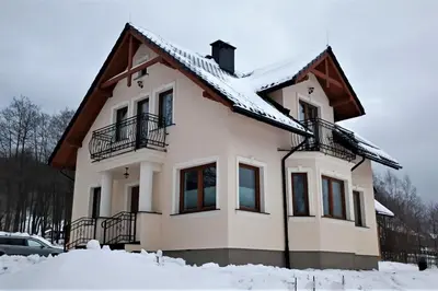 Obiekt Górska Enklawa Stara Morawa zimą