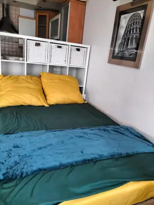 Łóżko lub łóżka w pokoju w obiekcie Park Studio