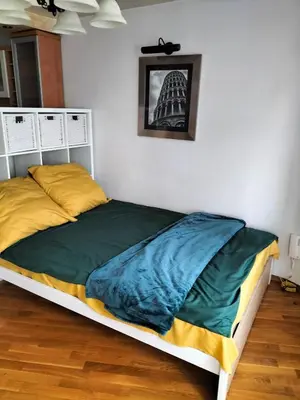 Łóżko lub łóżka w pokoju w obiekcie Park Studio