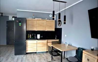 Kuchnia lub aneks kuchenny w obiekcie Apartament Słoneczna Polana