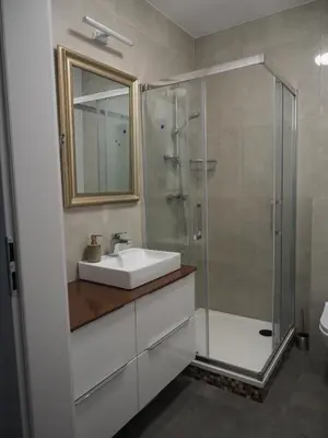 Łazienka w obiekcie AURA Apartment