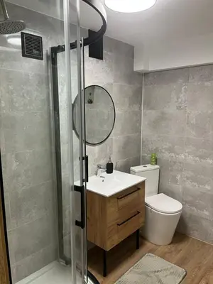 Łazienka w obiekcie Pod Wieżą Ciśnień