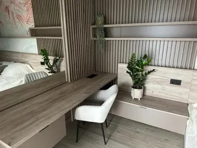Łóżko lub łóżka w pokoju w obiekcie GOLD Apartment Centrum garaż