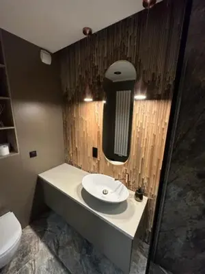 Łazienka w obiekcie GOLD Apartment Centrum garaż