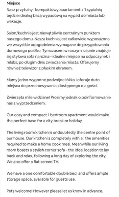 Plan piętra w obiekcie Przestronna i jasna kawalerka z balkonem