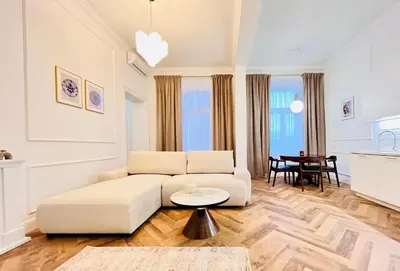 Część wypoczynkowa w obiekcie Apartamenty Lubin - Noclegi Lubin