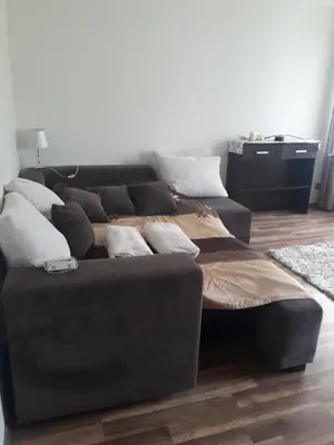 Część wypoczynkowa w obiekcie Apartament u Dany Las wita Was w otoczeniu gór i dzikiej przyrody