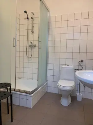 Łazienka w obiekcie Schronisko na Wyspie