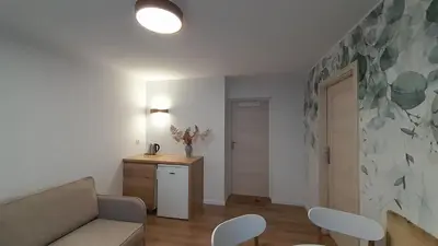Część wypoczynkowa w obiekcie Zielona Noc