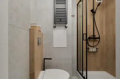 Łazienka w obiekcie Apartament Studzienna Wrocław by Noclegi Renters