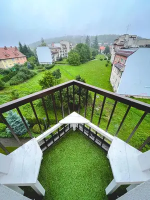 Balkon lub taras w obiekcie Apartament Fotografa