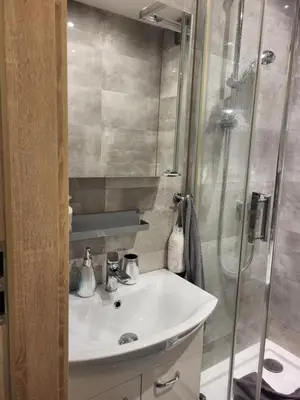 Łazienka w obiekcie Apartament Ares