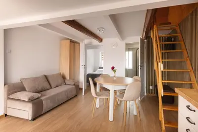 Część wypoczynkowa w obiekcie Apartamenty FILIP w Kudowie-Zdroju