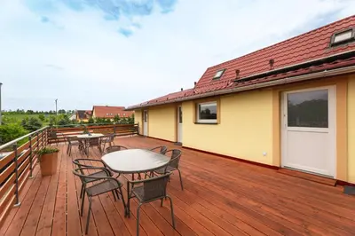 Balkon lub taras w obiekcie Apartamenty FILIP w Kudowie-Zdroju