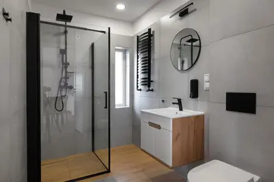 Łazienka w obiekcie Apartamenty FILIP w Kudowie-Zdroju