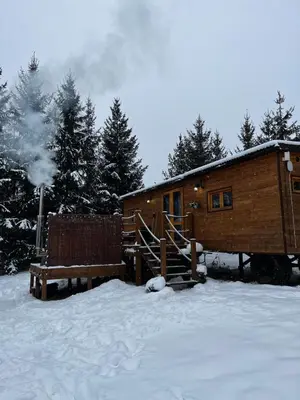 Obiekt Gypsy Hill & Spa zimą
