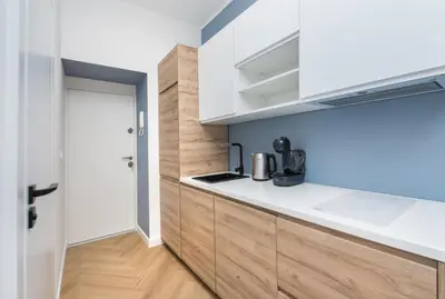 Kuchnia lub aneks kuchenny w obiekcie Apartament Berbeckiego