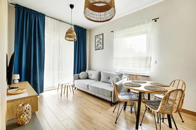 Część wypoczynkowa w obiekcie Resort Zacisze Apartamenty