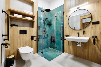 Łazienka w obiekcie Resort Zacisze Apartamenty