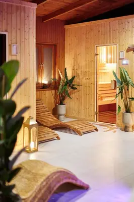 Część wypoczynkowa w obiekcie Resort Zacisze Apartamenty