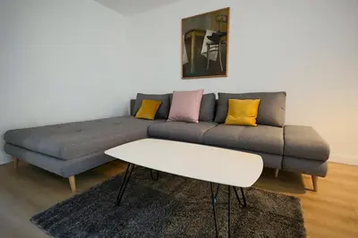 Część wypoczynkowa w obiekcie Reymonta 22 Apartamenty