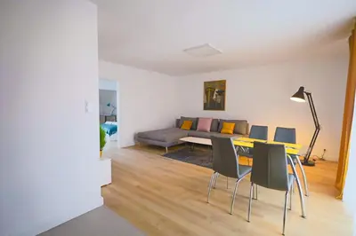 Część wypoczynkowa w obiekcie Reymonta 22 Apartamenty