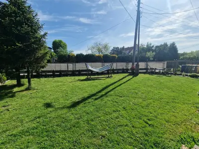 Ogród w obiekcie Przestronny apartament +siłownia