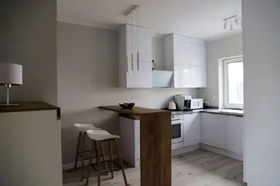 Kuchnia lub aneks kuchenny w obiekcie Apartamenty Jawor