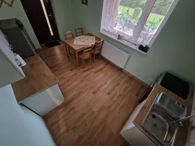Kuchnia lub aneks kuchenny w obiekcie Cichy Zakątek Kłodzko