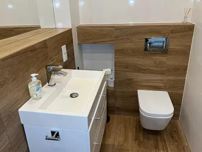 Łazienka w obiekcie I&M Apartments Sikorskiego Wrocław