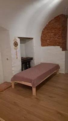 Łóżko lub łóżka w pokoju w obiekcie Noclegi Czentorycki 2