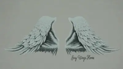 Plan piętra w obiekcie Gray Wings Home