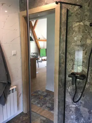 Łazienka w obiekcie Apartament Ostoja