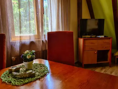 Telewizja i/lub zestaw kina domowego w obiekcie Apartament Anielski E.D. Angelo
