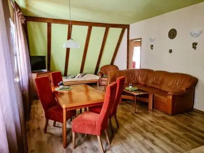 Część wypoczynkowa w obiekcie Apartament Anielski E.D. Angelo