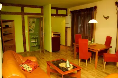 Część wypoczynkowa w obiekcie Apartament Anielski E.D. Angelo