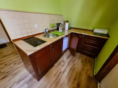 Kuchnia lub aneks kuchenny w obiekcie Apartament Anielski E.D. Angelo