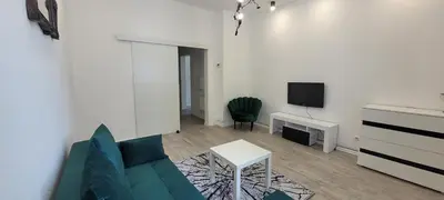 Telewizja i/lub zestaw kina domowego w obiekcie Apartament CityStation