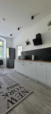 Kuchnia lub aneks kuchenny w obiekcie Apartament CityStation