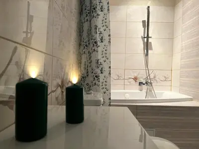 Łazienka w obiekcie Apartament Stary Zdrój