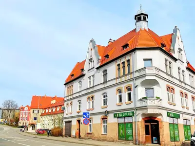 Budynek, w którym mieści się apartament
