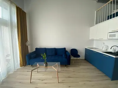 Kuchnia lub aneks kuchenny w obiekcie Apartament Wrocław-Lotnisko