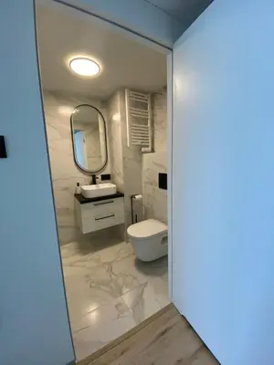 Łazienka w obiekcie Apartament Wrocław-Lotnisko
