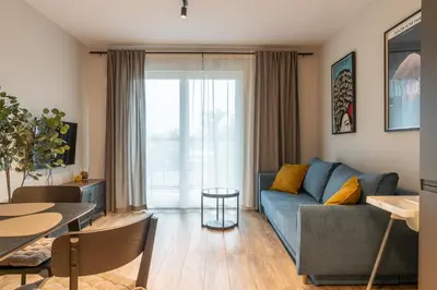 Część wypoczynkowa w obiekcie RentPlanet - Atal City Square