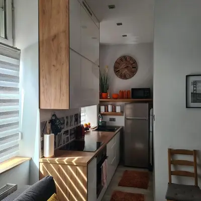 Kuchnia lub aneks kuchenny w obiekcie Apartament w Centrum