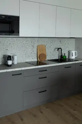 Kuchnia lub aneks kuchenny w obiekcie Apartament Radosny