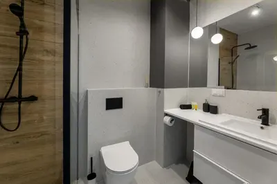 Łazienka w obiekcie Apartament Radosny