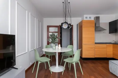 Kuchnia lub aneks kuchenny w obiekcie Comfortable in Old Town with Parking-Sokolnicza by #Hoomvi